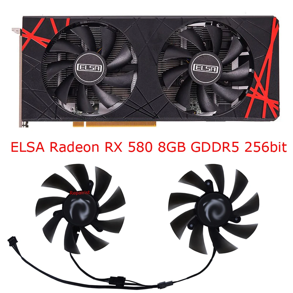 2 sztuk/zestaw, PLA09215B12H,  – Rx 580 8Gb 2048Sp Gpu recenzja i cena