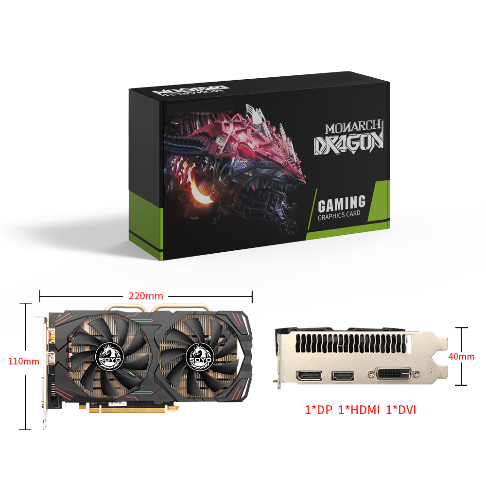 Karta graficzna SOYO AMD Radeo – Rx 580 8Gb 2048Sp Gpu recenzja i cena